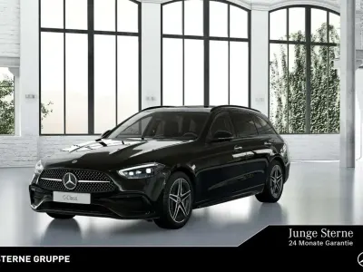 Używany Mercedes C300e AMG 204 KM (150 kW) 2022 Czarny Kombi