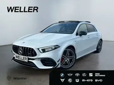 Używany Mercedes A45 AMG AMG 421 KM (309 kW) 2020 Srebrny Sedan/Limuzyna
