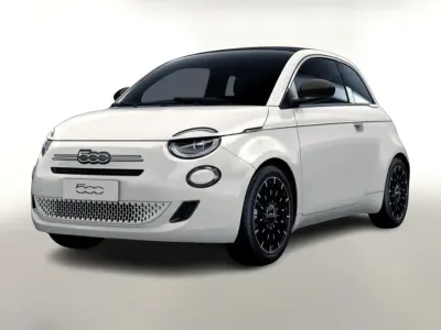 Neu Fiat 500C La Prima 65 PS (47 kW) 2026 Ice weiß Cabrio