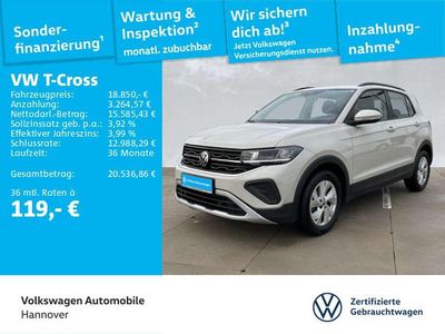 Ascotgrau Gebraucht 2024 VW T-Cross Life SUV | 18.850 € (Guter Preis)