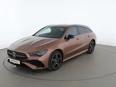 Gebraucht Mercedes CLA250e Shooting Brake AMG line 2023 Braun Kombi