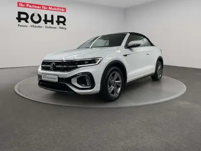 Gebraucht VW T-Roc Cabriolet IQ Drive 150 PS (110 kW) 2025 Pure white schwarz Cabrio
