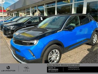 Gebraucht Opel Mokka Elegance 131 PS (96 kW) 2022 Perl blau/voltaik blau SUV