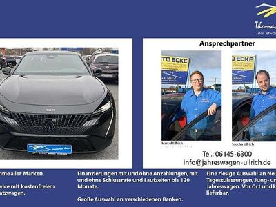 Perlanera schwarz Gebraucht 2025 Peugeot 408 GT GTi Limousine | 30.777 € (Fairer Preis)