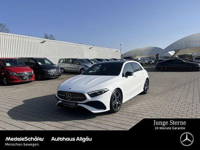 Gebraucht Mercedes A180 AMG 136 PS (100 kW) 2024 Unilack polarweiß Limousine