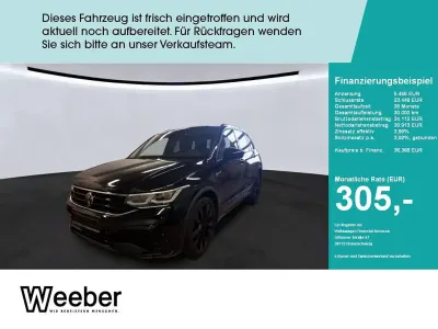 Gebraucht VW Tiguan R-line 200 PS (147 kW) 2022 Deep black perleffekt (metallic) SUV