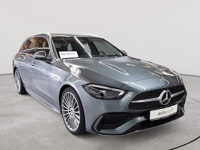 Gebraucht Mercedes C300 AMG line 265 PS (194 kW) 2022 Selenitgrau metallic Kombi