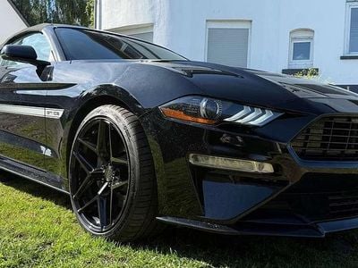 Schwarz Gebraucht 2018 Ford Mustang GT Convertible Cabrio | 39.900 € (Etwas zu teuer)