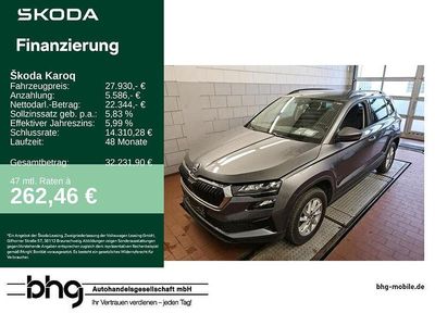 Grau Gebraucht 2022 Skoda Karoq Style SUV | 27.930 € (Fairer Preis)