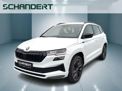Neu Skoda Karoq SportLine 150 PS (110 kW) 2026 Moonweiss metallic SUV