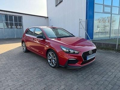 Usata Hyundai i30 N Line 136 CV (100 kW) 2019 Rosso Berlina