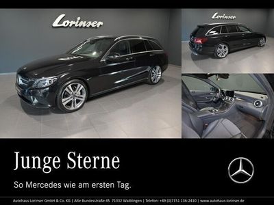 Schwarz Gebraucht 2021 Mercedes C220 Avantgarde Kombi | 30.900 € (Teuer)
