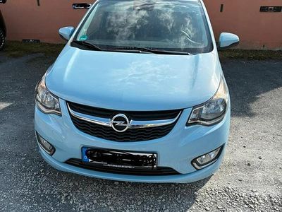 Gebraucht Opel Karl Exklusiv 75 PS (55 kW) 2015 Blau Kleinwagen