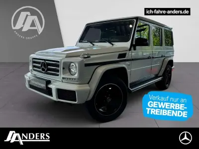 Gebraucht Mercedes G500 AMG 421 PS (309 kW) 2018 Weiß designo mysticweiß bright SUV