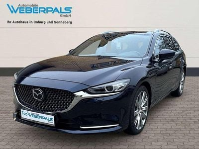 Gebraucht Mazda 6 Takumi-Line 194 PS (142 kW) 2024 Deep crystal blue Kombi