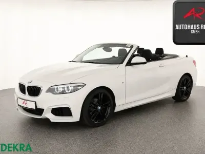 Gebraucht BMW 218 Shadowline 136 PS (100 kW) 2018 Alpinweiss iii Cabrio