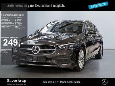 Grau Gebraucht 2023 Mercedes C300 Avantgarde Limousine | 32.220 € (Superpreis)