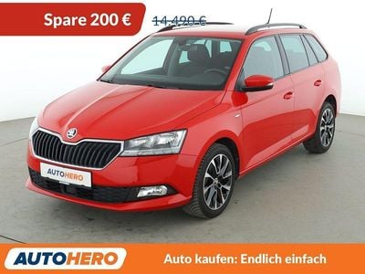 Gebraucht Skoda Fabia Drive 95 PS (69 kW) 2021 Rot Kombi