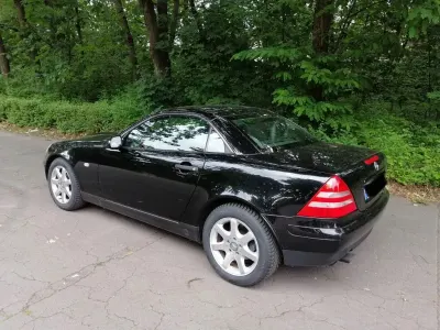 Gebraucht Mercedes SLK200 136 PS (100 kW) 1999 Schwarz Cabrio