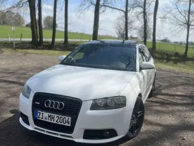 Używany Audi A3 S-Line 160 KM (117 kW) 2008 Biały Hatchback