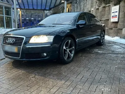 Second-hand Audi A8 239 CP (175 kW) 2007 Albastru Berlinǎ