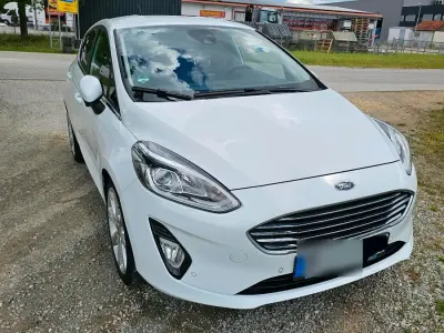 Gebraucht Ford Fiesta Titanium 120 PS (88 kW) 2019 Weiß Kleinwagen