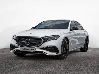 Gebraucht Mercedes E200 AMG 204 PS (150 kW) 2025 Weiss manufaktur opalithweiß b Limousine