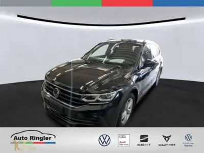 Brugt VW Tiguan Allspace R-line 245 HK (180 kW) 2022 Sort SUV