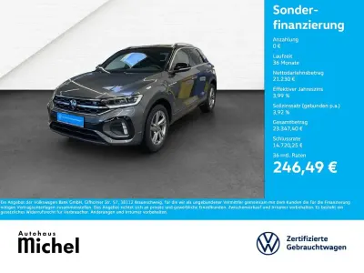 Usata VW T-Roc R-line 110 CV (80 kW) 2023 Grigio SUV