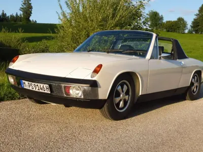 Gebraucht Porsche 914-6 110 PS (80 kW) 1971 Weiß Cabrio