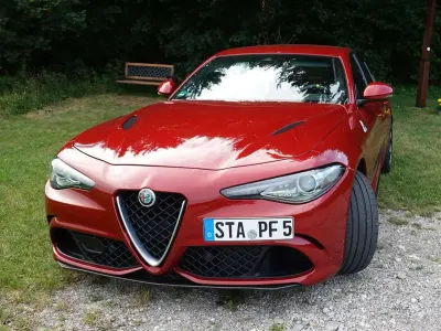 Gebraucht Alfa Romeo Giulia Quadrifoglio 510 PS (375 kW) 2018 Rot Limousine