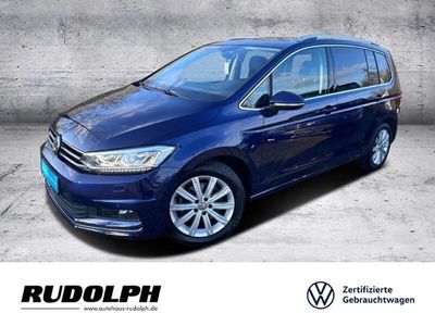 gebraucht VW Touran 1.5 TSI Highline DSG LED Navi El. Panodach SHZ PDCv+h Klima