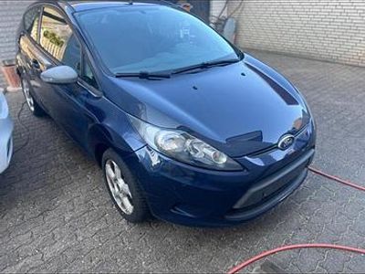 Gebraucht Ford Fiesta 2009 Blau Kleinwagen