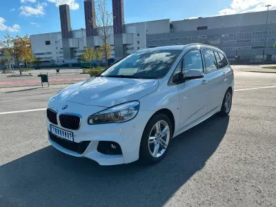Gebraucht BMW 218 Gran Tourer M Sport 136 PS (100 kW) 2016 Weiß Van / Kleinbus