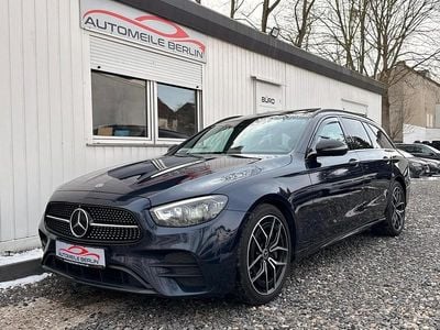 Gebraucht Mercedes E400 AMG line 330 PS (242 kW) 2020 Blau Kombi