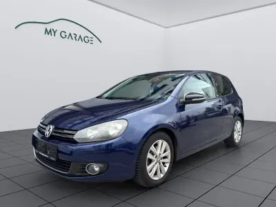 Gebraucht VW Golf VI Style 86 PS (63 kW) 2011 Blau Kleinwagen