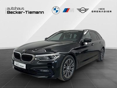 Gebraucht BMW 530 Sport Line 252 PS (185 kW) 2018 Saphirschwarz Kombi