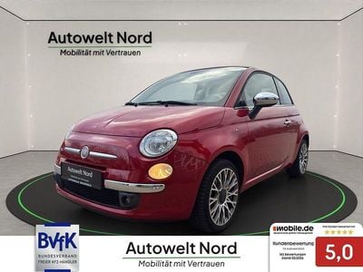 Usata Fiat 500C Lounge 101 CV (74 kW) 2009 Rosso Cabrio