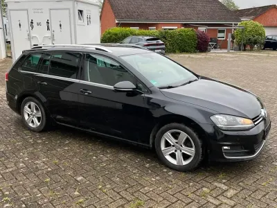 Gebraucht VW Golf VII 125 PS (91 kW) 2015 Schwarz Kombi