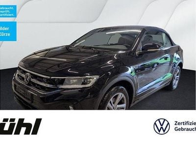 Second-hand VW T-Roc Cabriolet R-line 150 CP (110 kW) 2025 Negru Cabrio