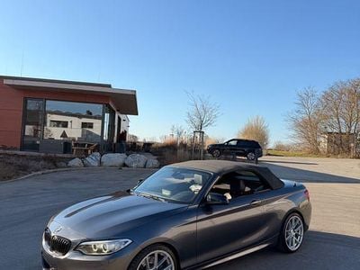 Usata BMW M240 M Sport 340 CV (250 kW) 2016 Grigio Cabrio