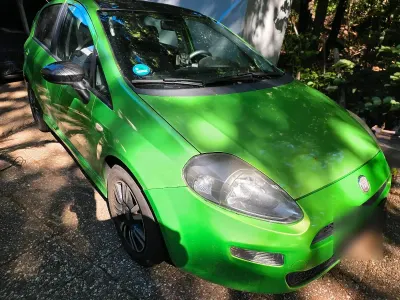 Gebraucht Fiat Grande Punto 86 PS (63 kW) 2012 Grün Kleinwagen