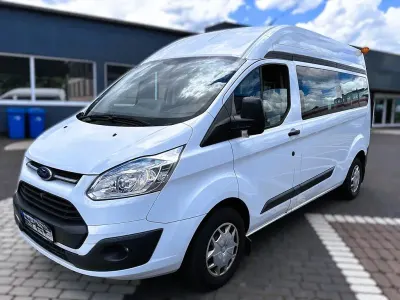 Gebraucht Ford Transit Custom 101 PS (74 kW) 2016 Weiß Van / Kleinbus