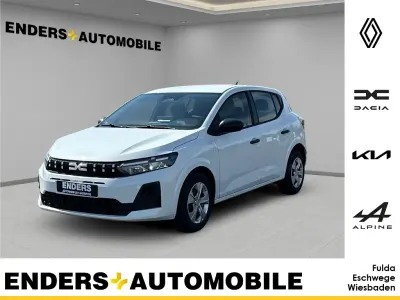 Neu Dacia Sandero Essentiel 67 PS (49 kW) 2026 Weiss Kleinwagen