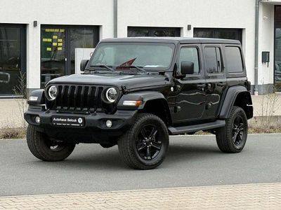 Gebraucht Jeep Wrangler Unlimited Altitude 272 PS (200 kW) 2019 Black clear coat SUV