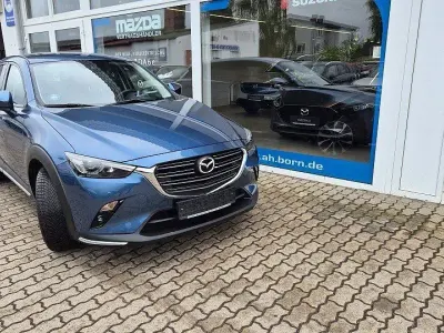 Używany Mazda CX-3 Sports-Line 121 KM (88 kW) 2019 Niebieski SUV