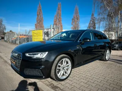 Używany Audi A4 S-Line 150 KM (110 kW) 2018 Czarny Kombi
