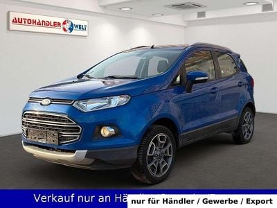 Gebraucht Ford Ecosport Titanium 125 PS (91 kW) 2014 Blau SUV