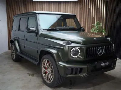 Neu Mercedes G63 AMG AMG 585 PS (430 kW) 2026 Oliv magno SUV
