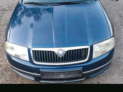 Gebraucht Skoda Superb 163 PS (119 kW) 2007 Blau Limousine